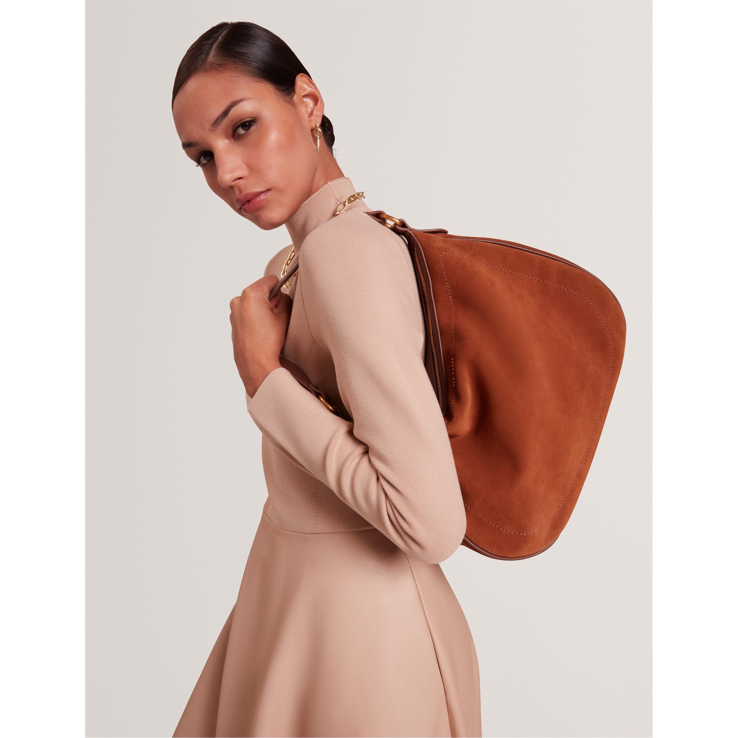 Ted Baker Suede Hobo Bag