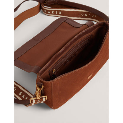 Suede Crossbody Bag