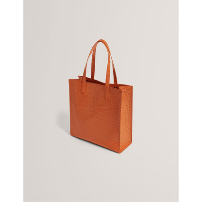 Ted Baker Large Croc Icon Tote Bag