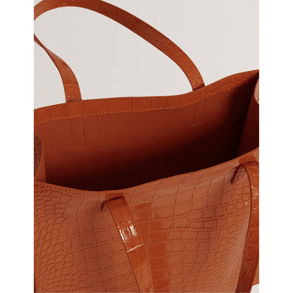 Ted Baker Large Croc Icon Tote Bag