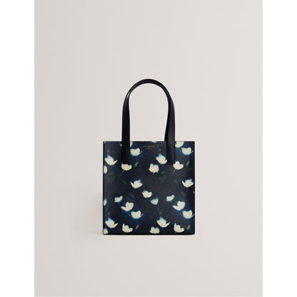 Small Tulip Printed Icon Tote Bag