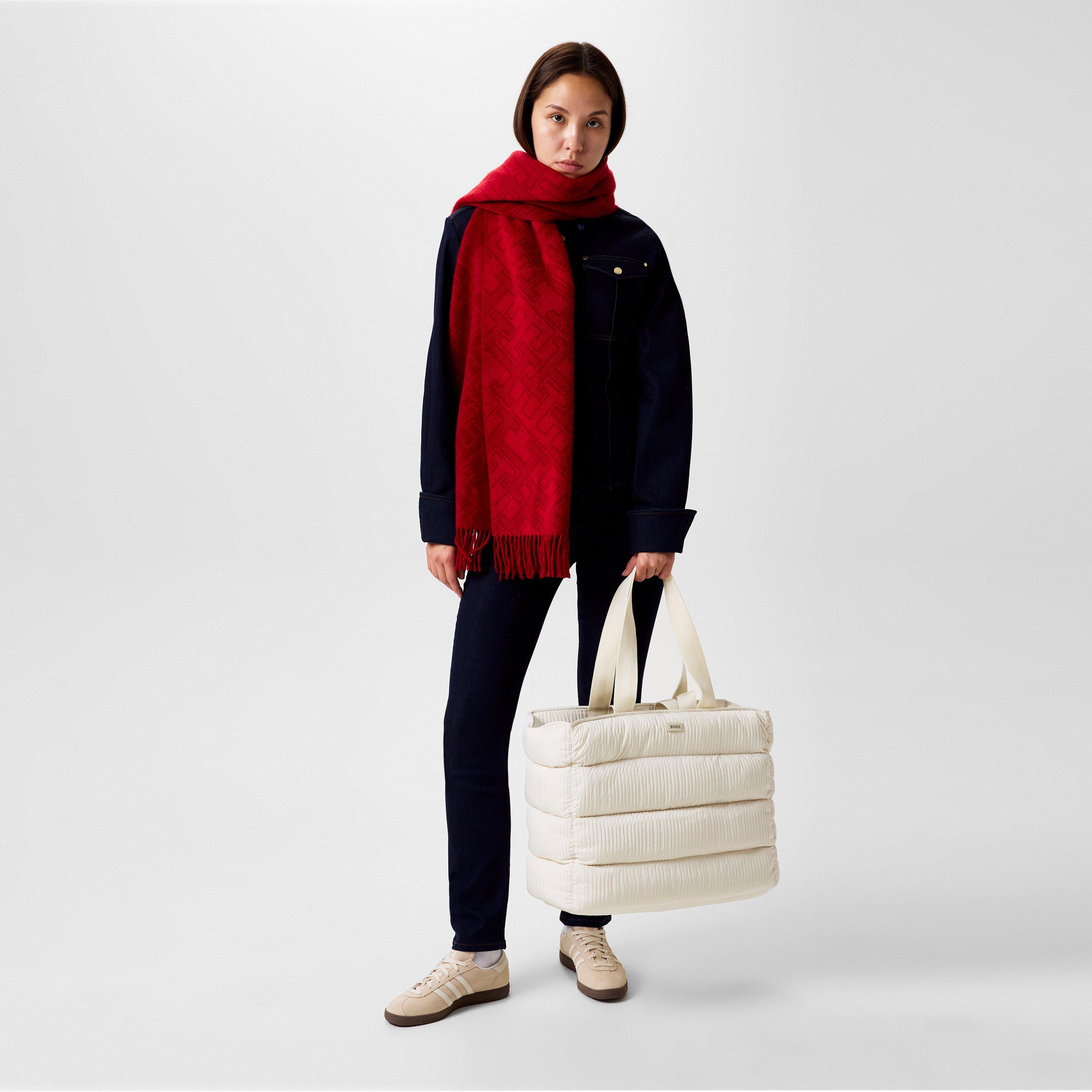 Women's Deva Tote Puffer Bag with Spacious Compartment