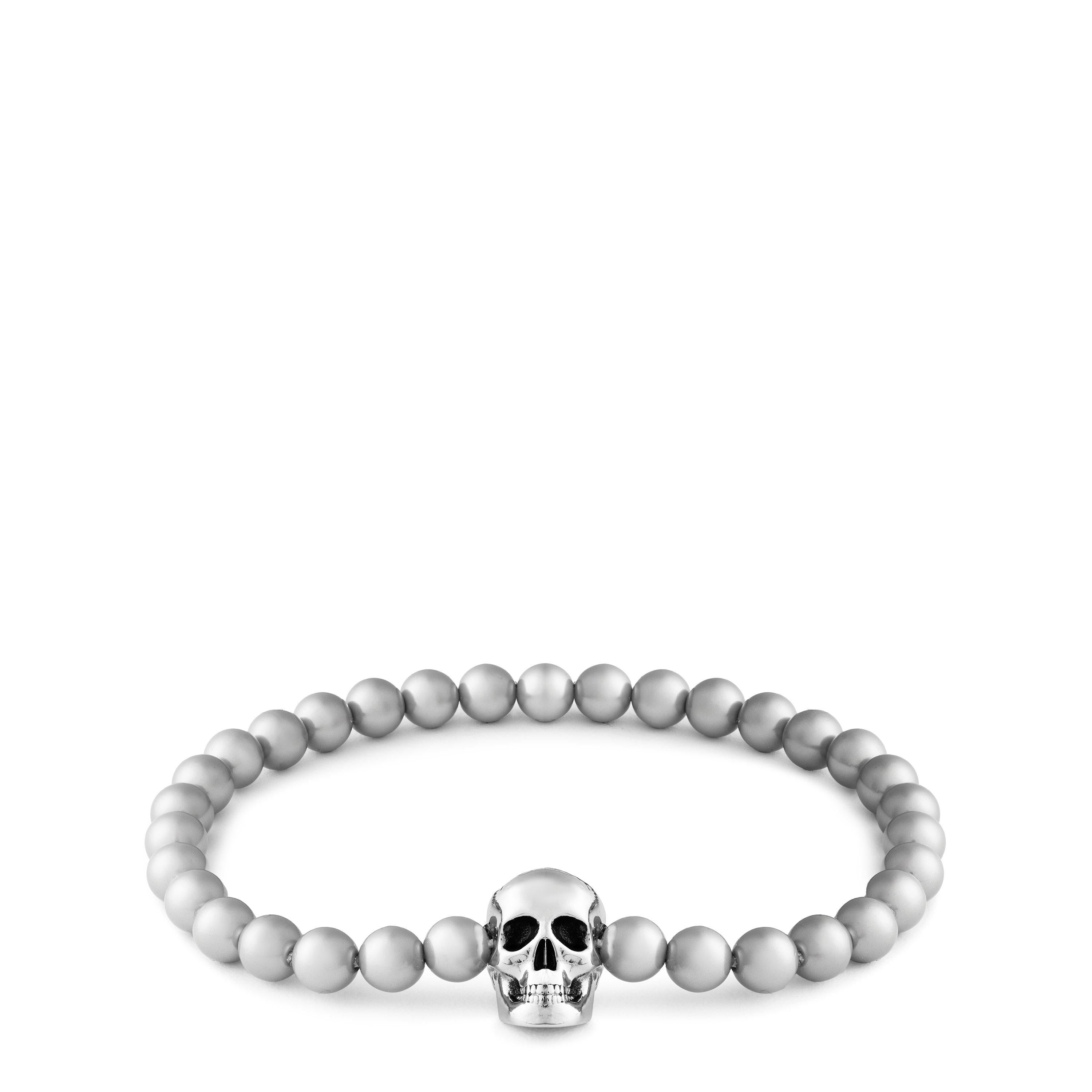 Men's Alex Skull Bead Bracelet