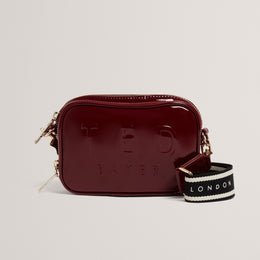 Webbing Detail S Crossbody Camera Bag