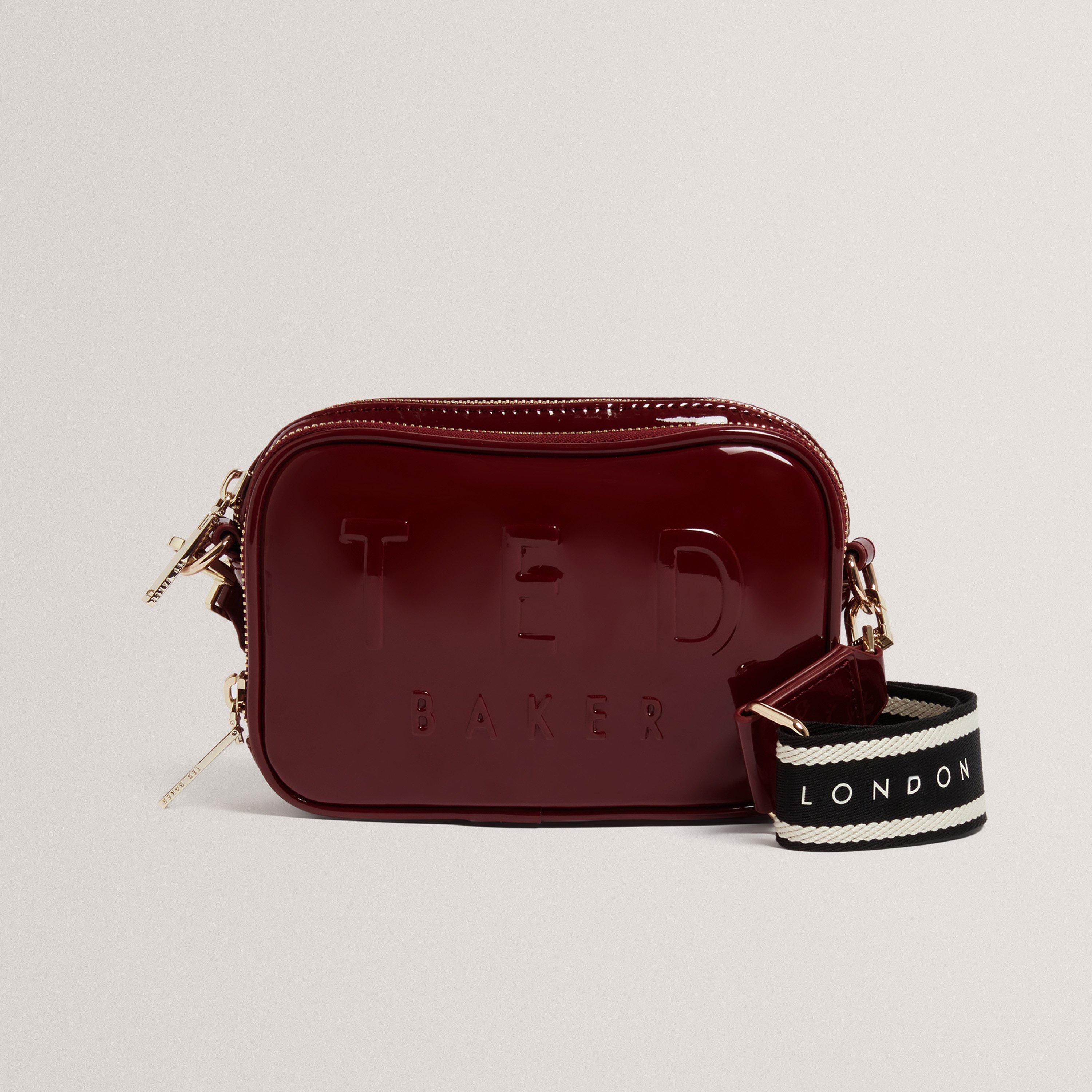 Webbing Detail S Crossbody Camera Bag