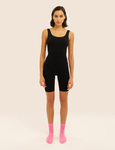 Seamless Knit Short Unitard