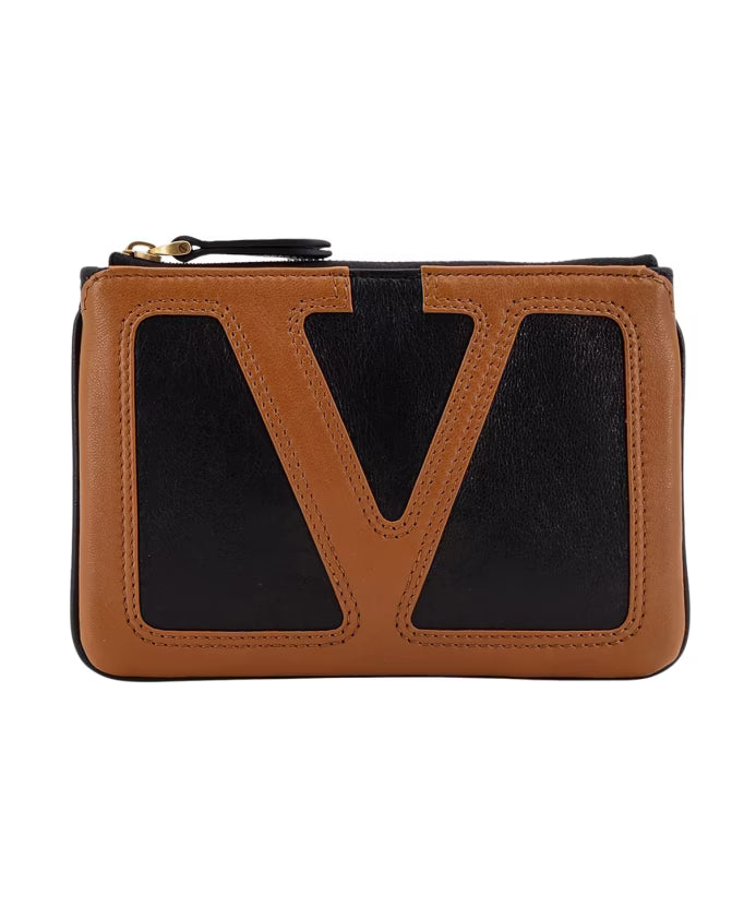 Superstar Vintage Gold Flat Pouch