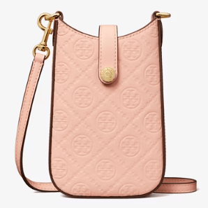 Tory Burch T Monogram Leather Phone Crossbody - Wallets | Shop From The Mirage