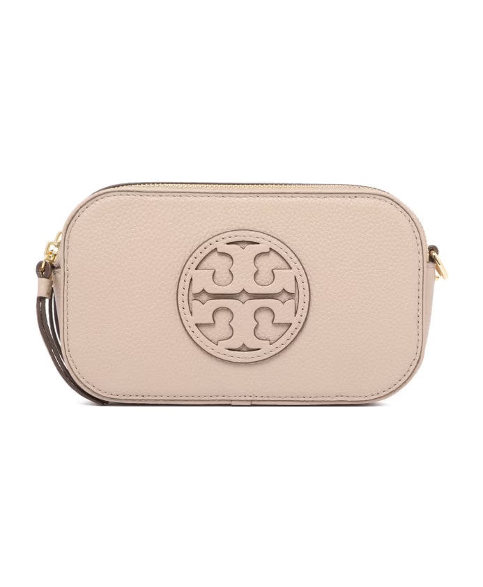 Mini Crossbody Bag with Double T Motif
