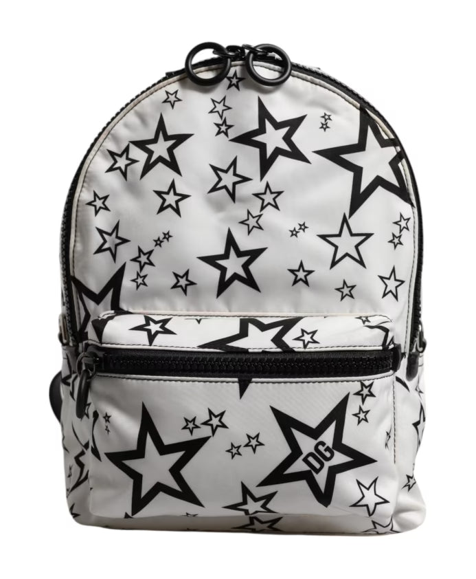 Stars Print Nylon Travel Backpack