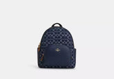 Coach Court Backpack In Signature Denim - Backpacks | Shop From The Mirage