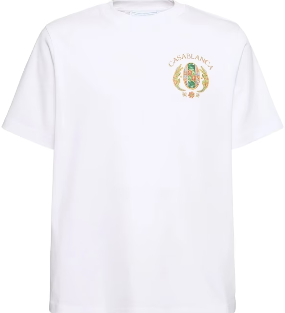 Casablanca White African Jewel Tee