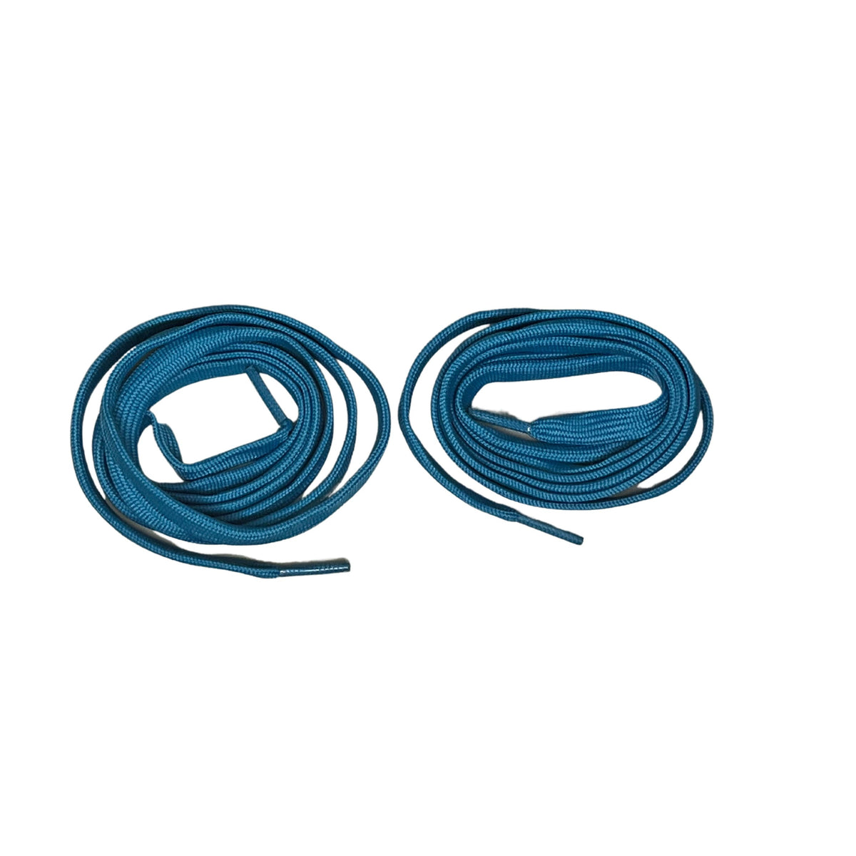 Electric Blue Plain Flats Laces