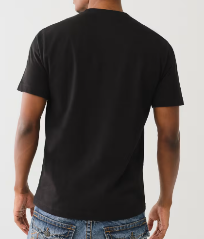 METALLIC LANDSCAPE ARCHED LOGO TEE