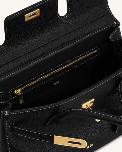 Yara Large Shoulder Bag - Dark Brown