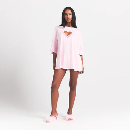 Worn in Jersey Heart Oversized T-shirt