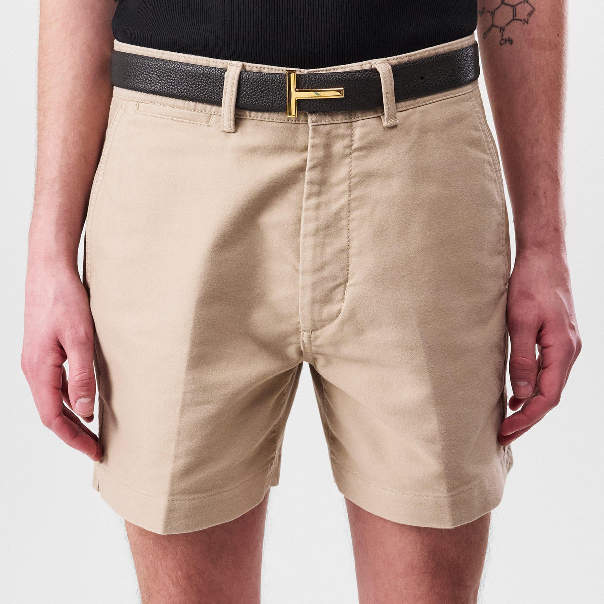 Reversable T- Logo 30mm Leather Belt