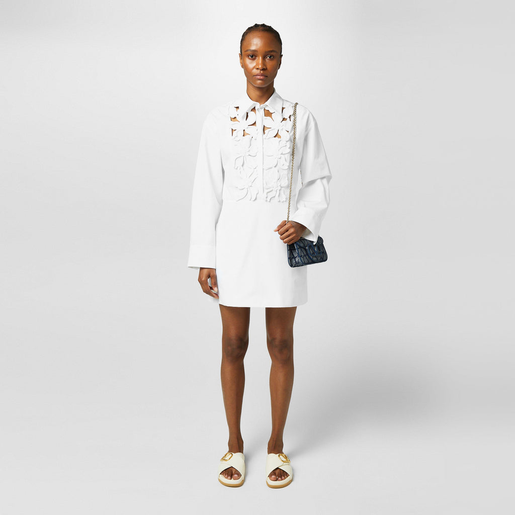 Locò Toile Iconographe Denim Crossbody Bag