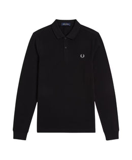 Fred Perry Long Sleeve Tennis Polo Shirt
