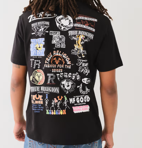 MULTI GRAPHIC CREW TEE