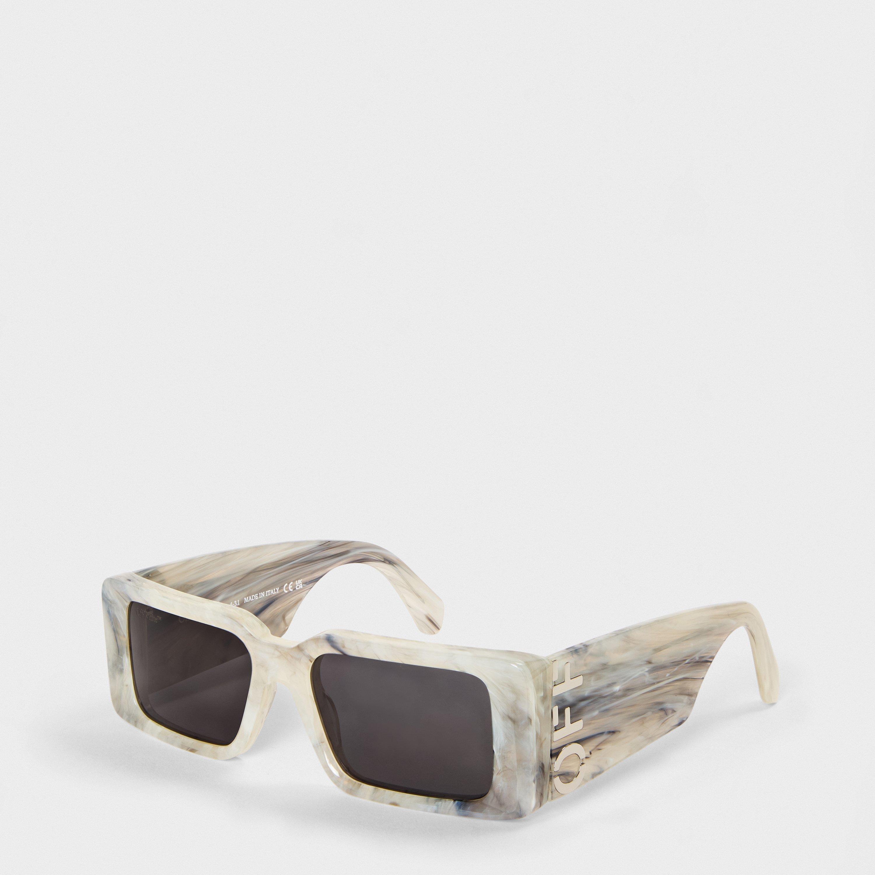 Milano Acetate Full Rim Rectangle Sunglasses