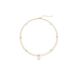 Flower Pendant Chain Necklaces
