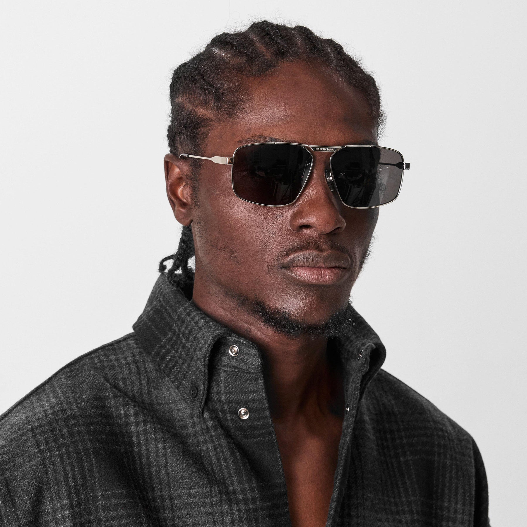 Rectangle Sunglasses Bb0418sk-002