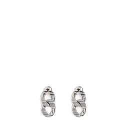 Monogram Chain-Link Earrings