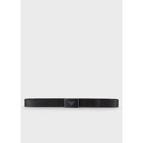 Men's Plate Leather Belt