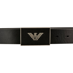 Men's Plate Leather Belt