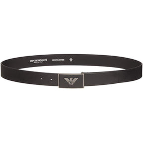 Men's Plate Leather Belt