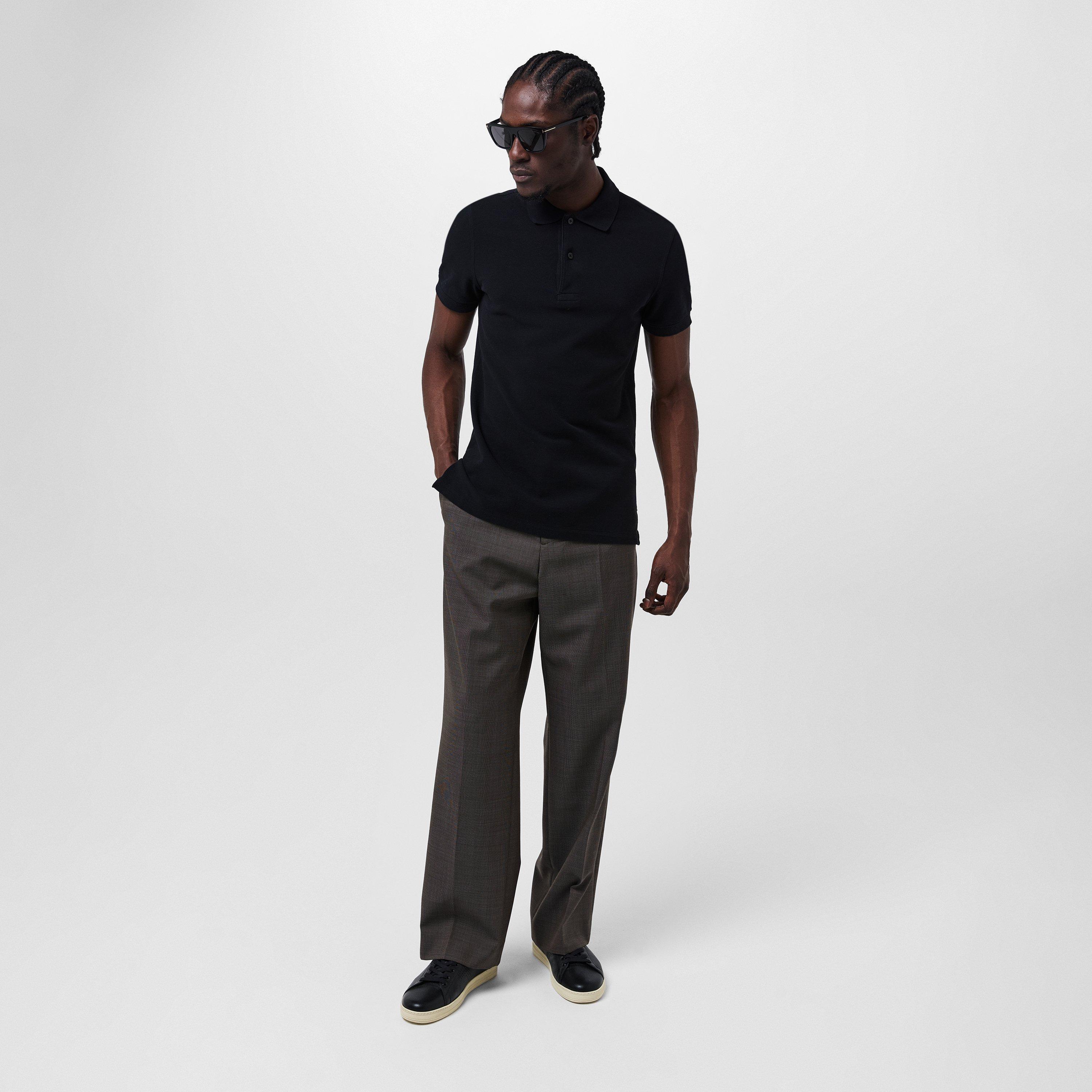 Metal Accent Wayfarer Sunglasses