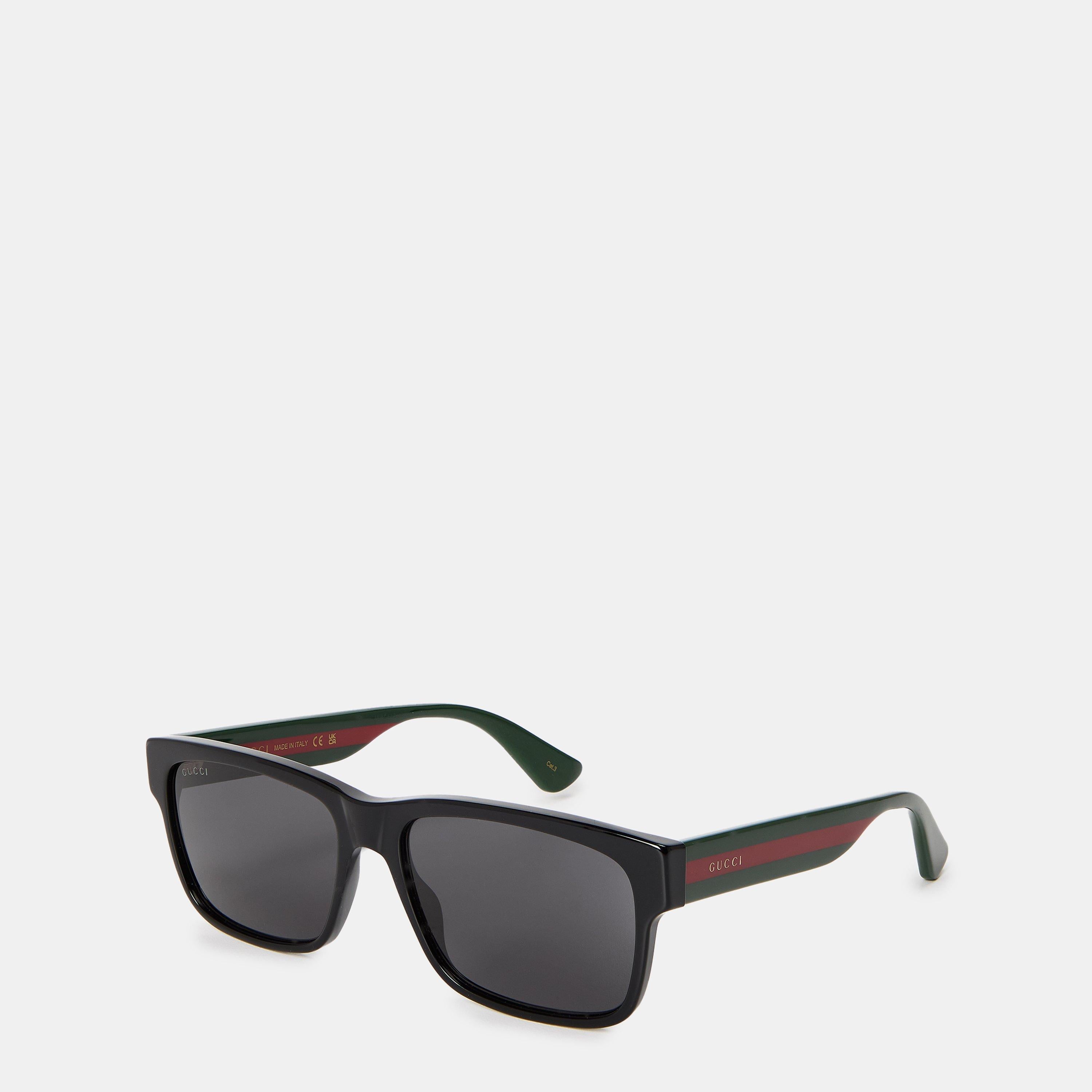 Men's Web Logo Sunglasses
