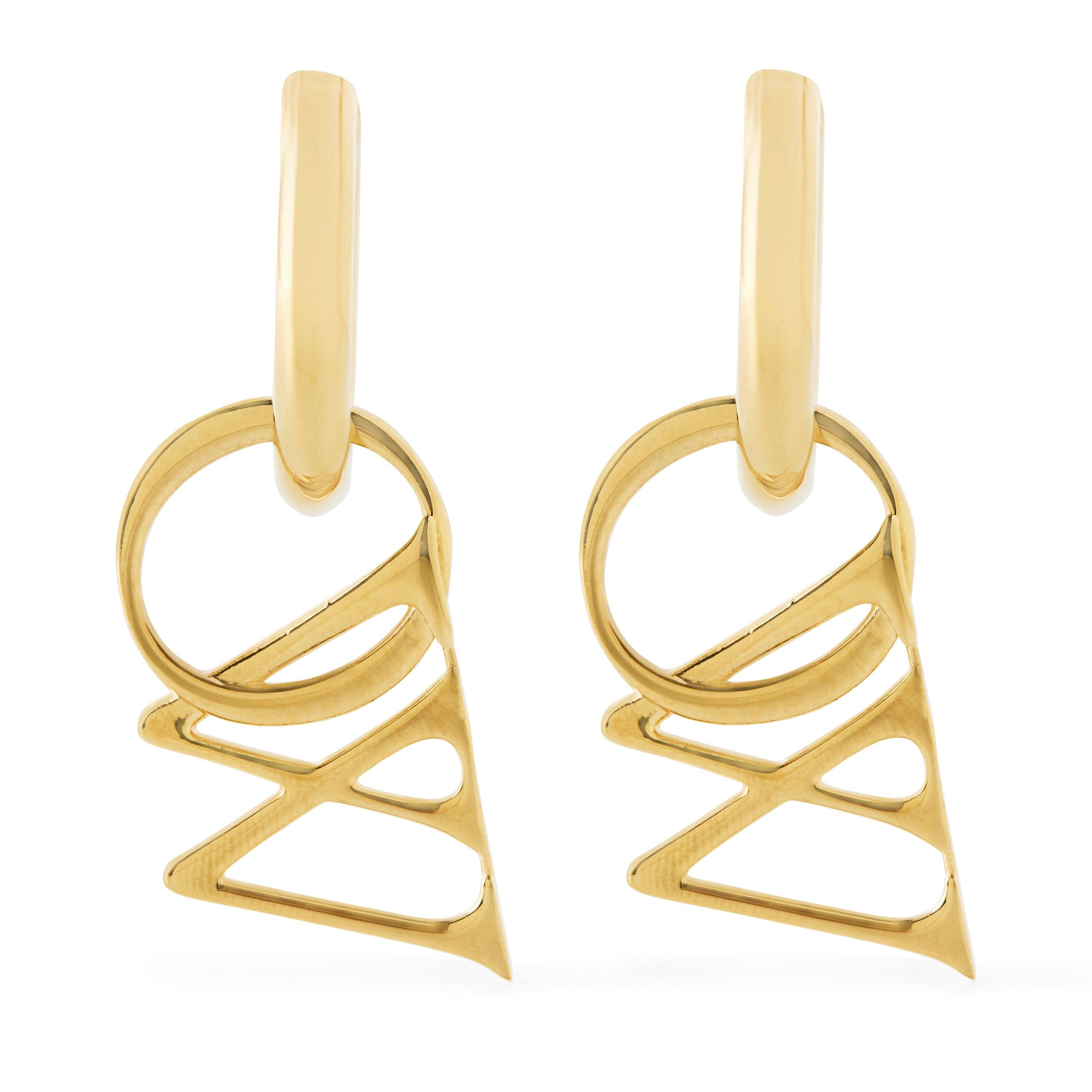 Logo Earrings