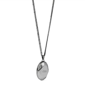 Engraved Stone Necklace