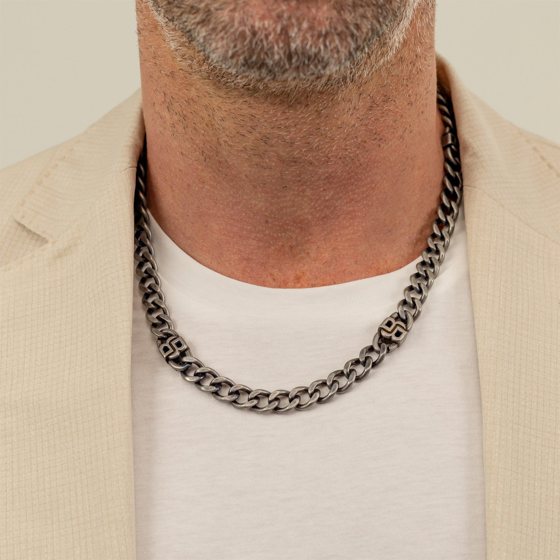 Men's Double B Absolute Logo Jewellery