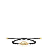 Seal-Plaque Braided Bracelet