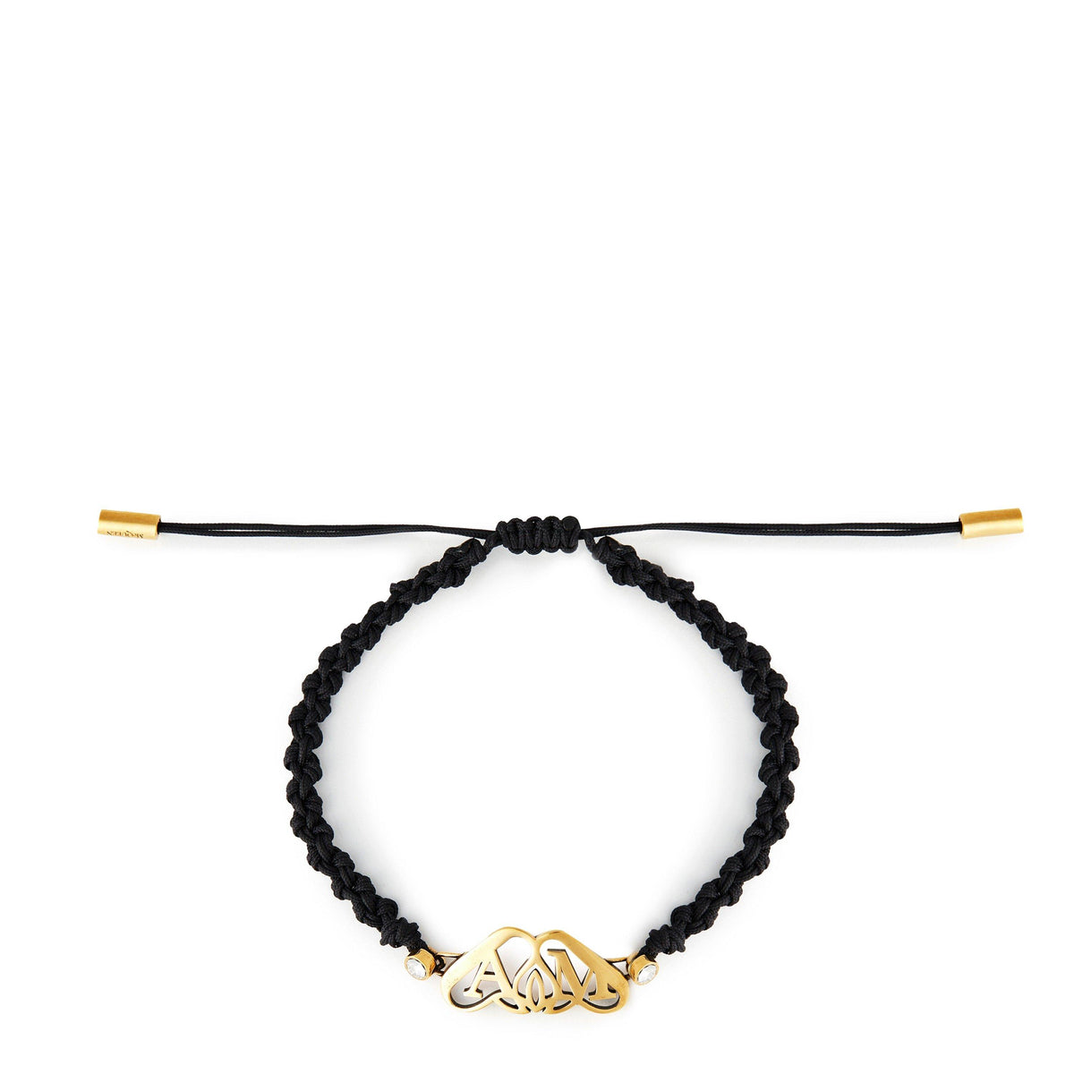 Seal-Plaque Braided Bracelet
