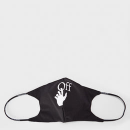 Diagonal Stripe Face Mask