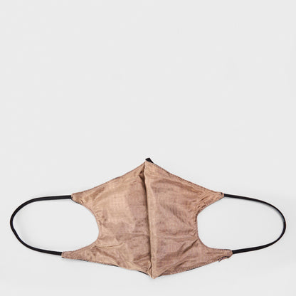 Diagonal Stripe Face Mask
