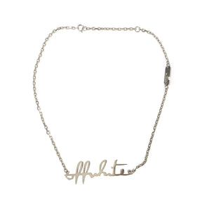 Off Logo Necklace Ld99