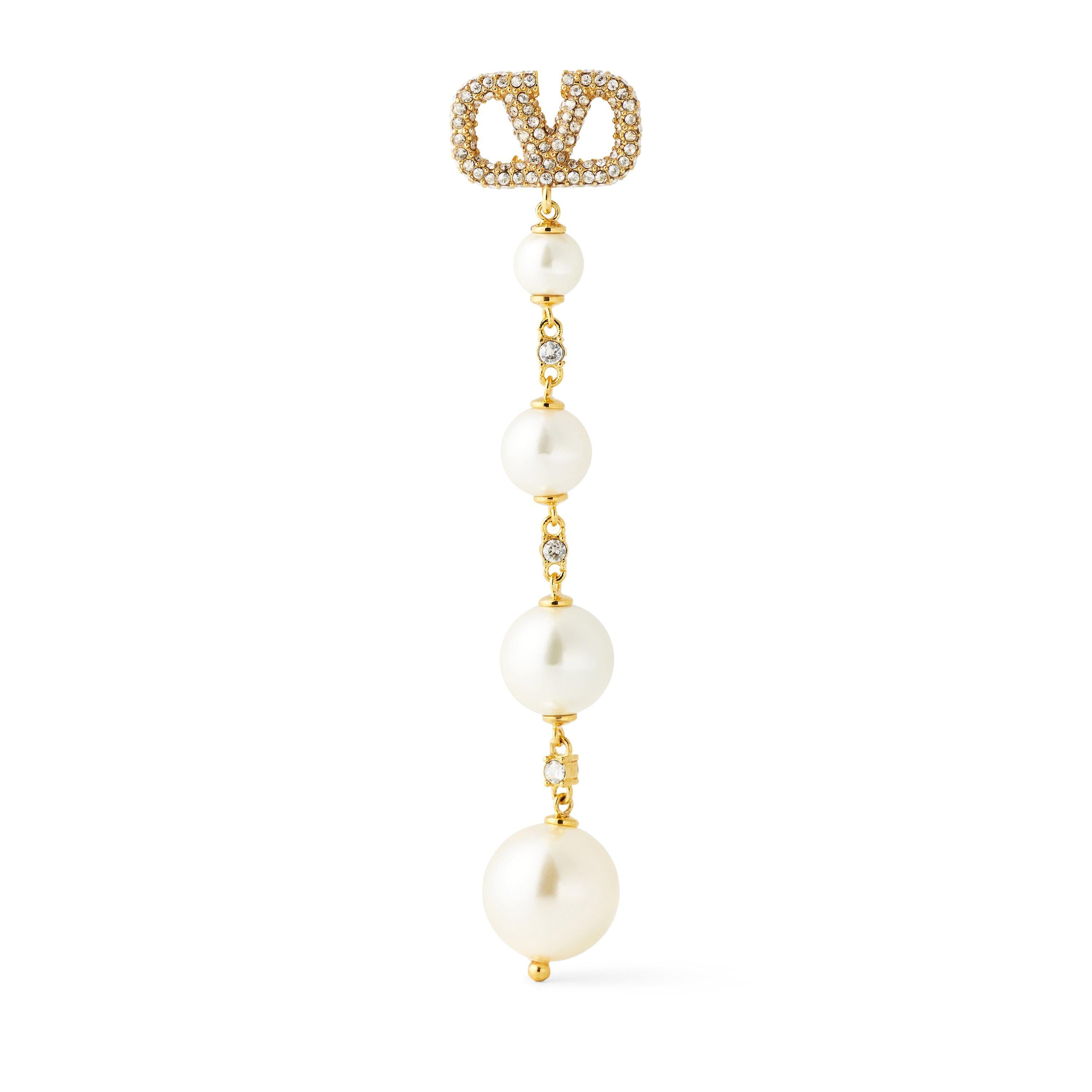 Drop Pearl Earrings
