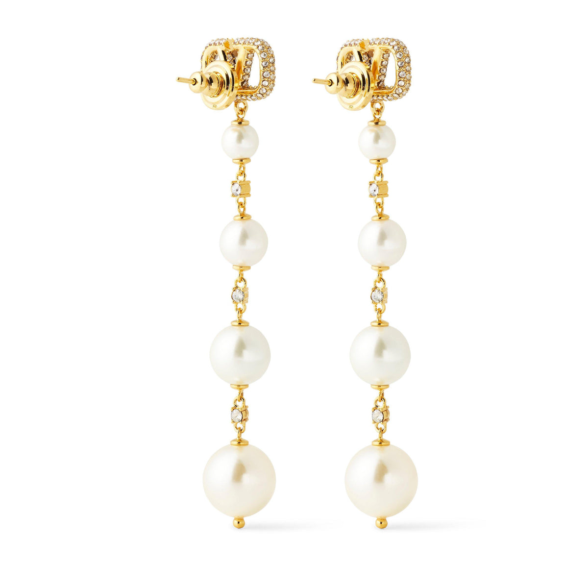Drop Pearl Earrings