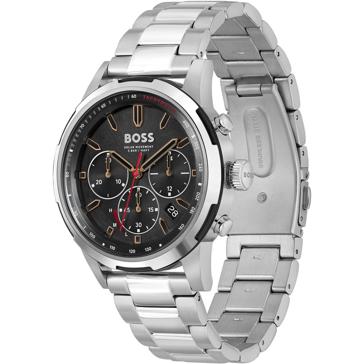 Men's Solgrade Steel Solar-powered Watch