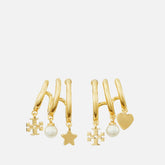 Tory Hoop Earrings Ld99