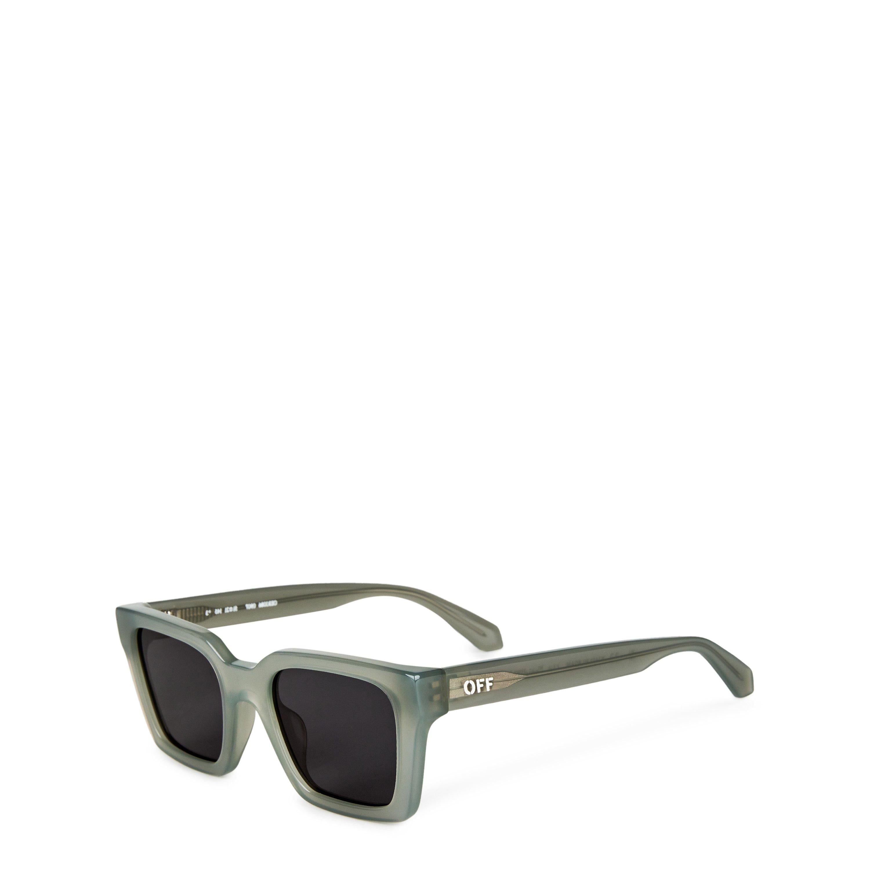 Logo Print Square Frame Sunglasses