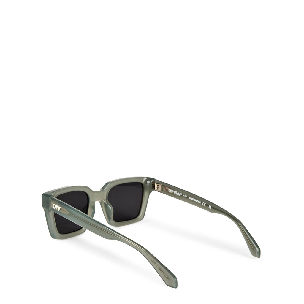 Logo Print Square Frame Sunglasses
