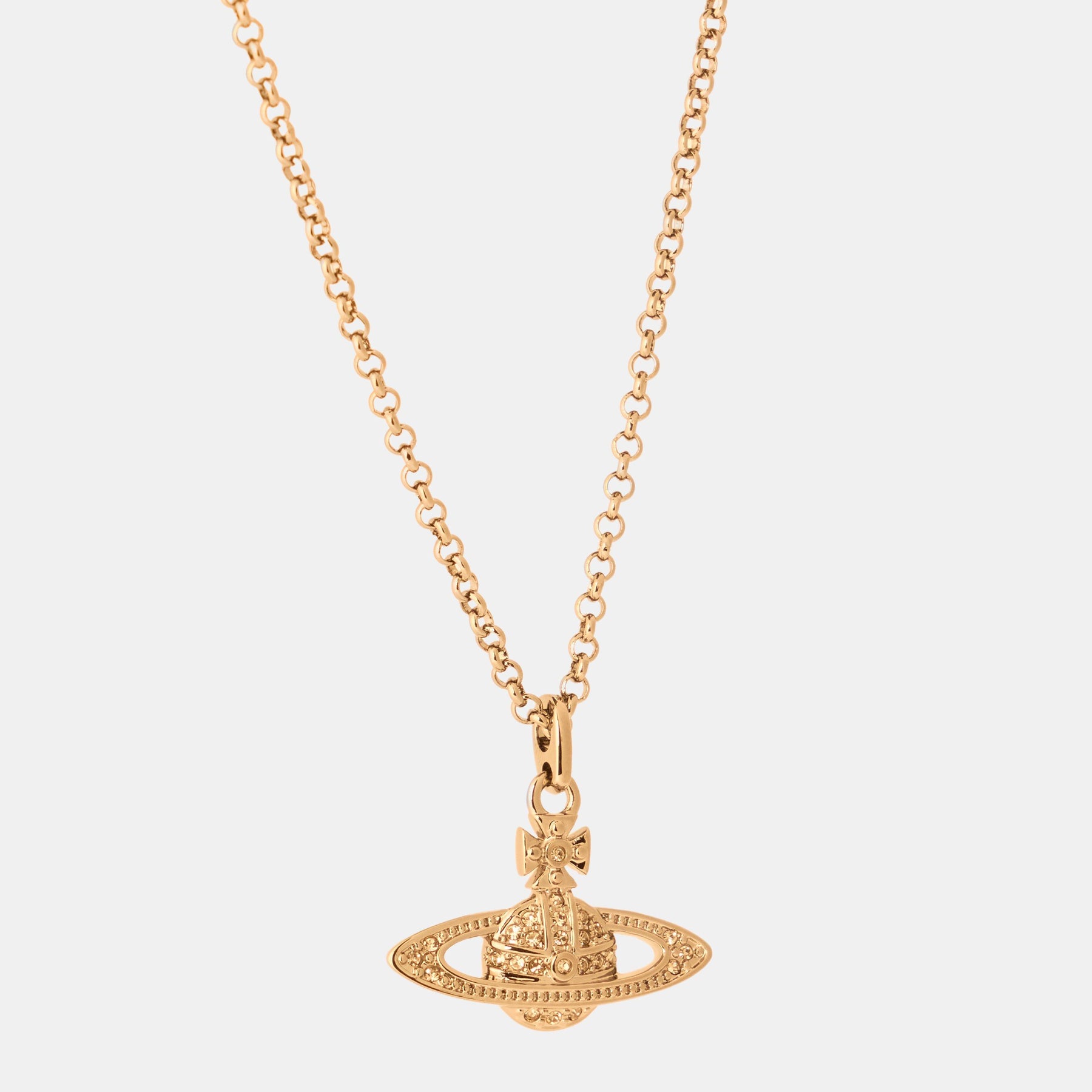 Mini Bas Relief Pendant Necklace