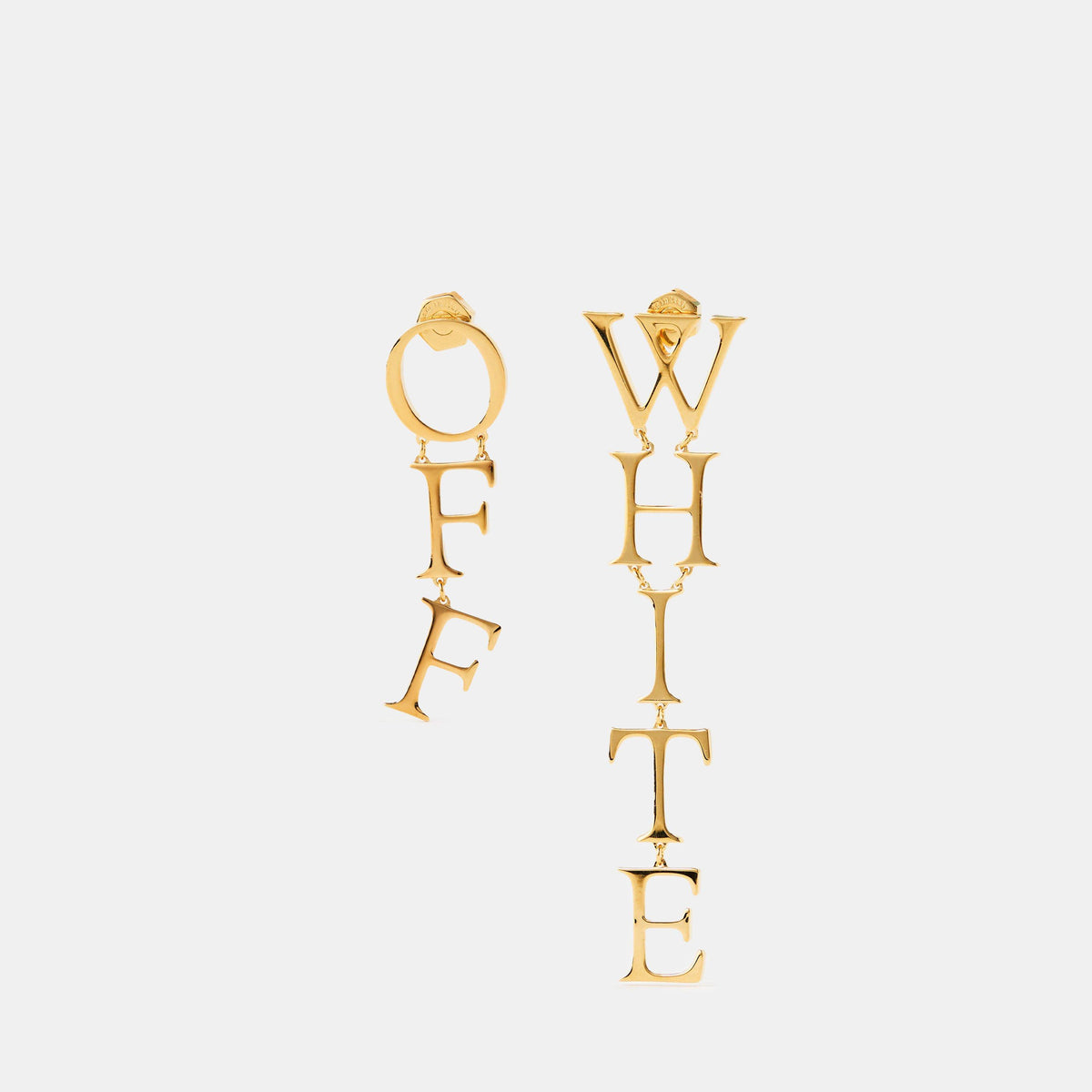 Off Logo Earrings Ld99