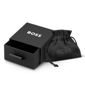 Ladies BOSS Clia Light Yellow Gold IP Crystal  Bracelet